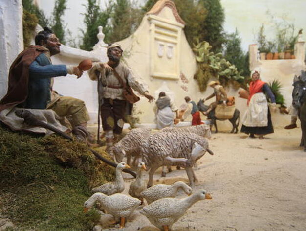 El Museo Thyssen acoge el nacimiento napolitano de la cofrad&iacute;a de los Dolores de San Juan. 

Foto: Punto Press