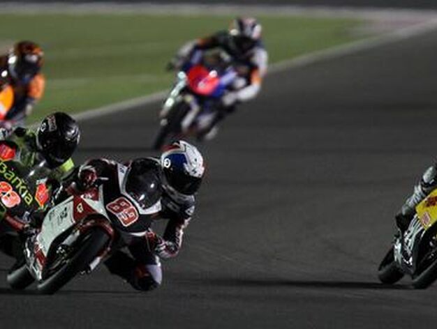 El GP de Qatar de Moto3.

Foto: AFP Photo
