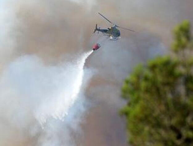 Im&aacute;genes del incendio de La Jonquera.

Foto: AFP