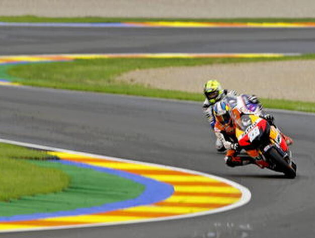 Carrera de MotoGP.

Foto: EFE