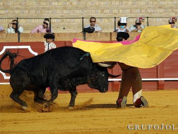 Paco Ure&ntilde;a con el segundo toro

Foto: Juan Carlos Munoz