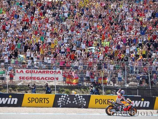 Carrera de MotoGP.

Foto: Manuel Aranda