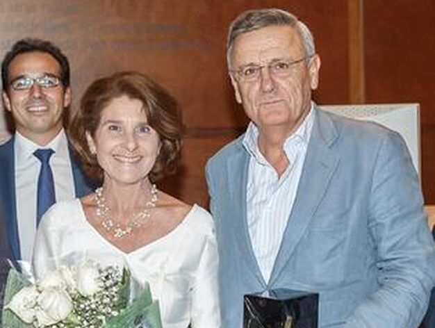 Guillermo Viches con su mujer Matilde Rodr&iacute;guez-Guanter.