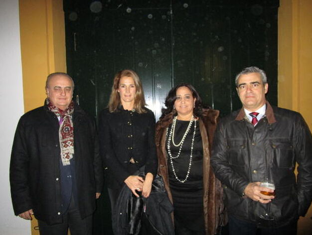 Antonio Mar&iacute;n, Mara &Aacute;lvarez-Beigbeder, Marichu Morell e Ignacio Barra.

Foto: Ignacio Casas de Ciria