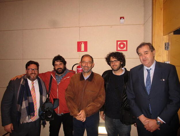 Enrique Montiel, Pepe Baena, Fernando Santiago, Diego Calvo y Curro Bernal.

Foto: Ignacio Casas de Ciria