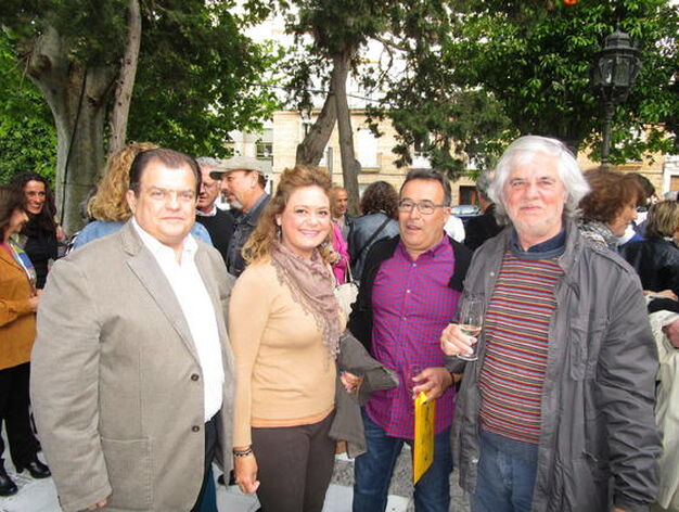 Antonio Castillo, Blanca Flores, Fernando Osuna y Fernando Polavieja.

Foto: Ignacio Casas de Ciria
