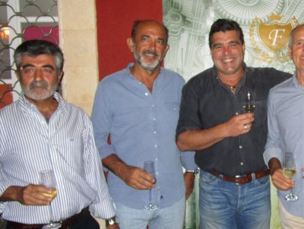 Fernando G&oacute;mez, Fran Mach&iacute;n, Jaime Estevez y Jos&eacute; Pestana.

Foto: Ignacio Casas de Ciria