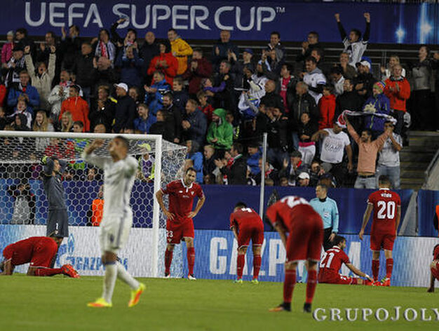Las im&aacute;genes de la Supercopa de Europa Real Madrid-Sevilla