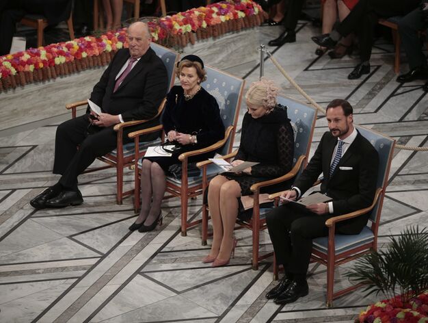 La ceremonia de entrega de los premios Nobel