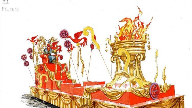 Siete carrozas formarán el cortejo de la Cabalgata de los Reyes Magos 2017
