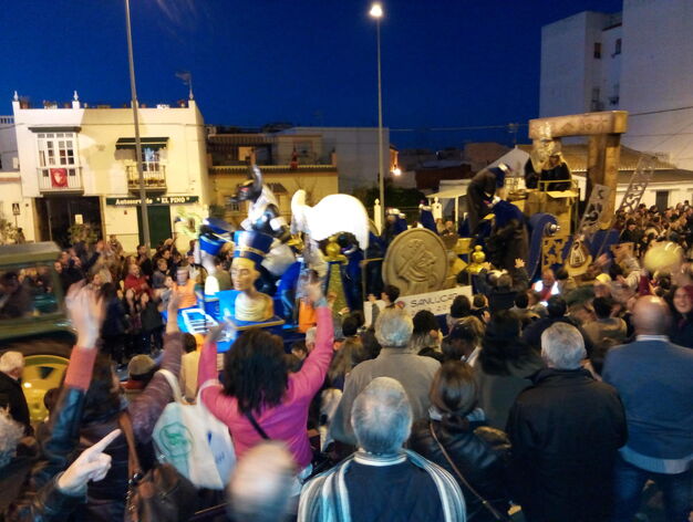 Cabalgata de Reyes en Sanl&uacute;car