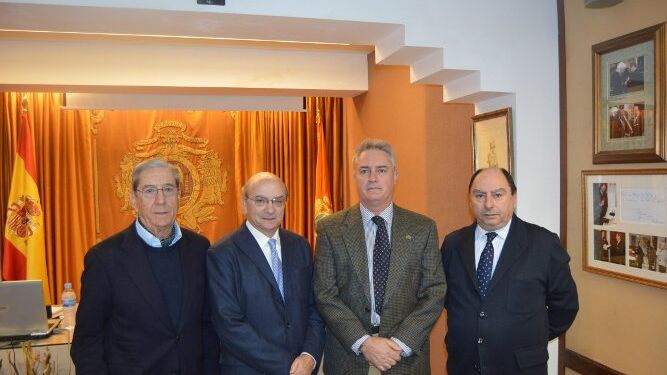 José Ramón Pérez Díaz-Alersi, José Caravaca de Coca, Joaquín Tomás González y Julio Molina Font.