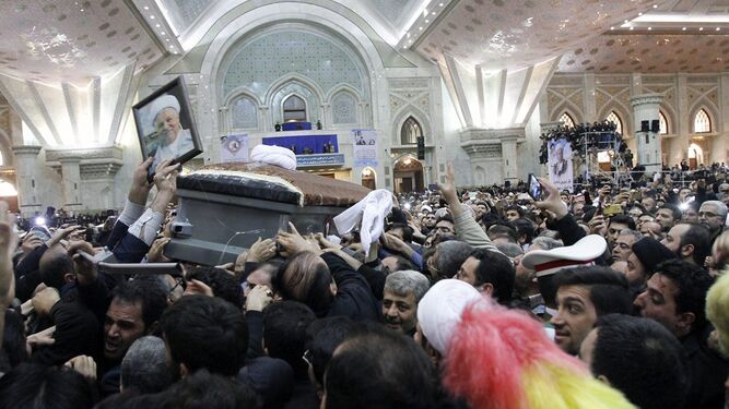 Irán despide a Rafsanyani con un masivo y reivindicativo funeral