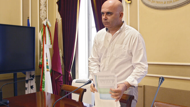 El concejal de Economía y Hacienda, David Navarro.