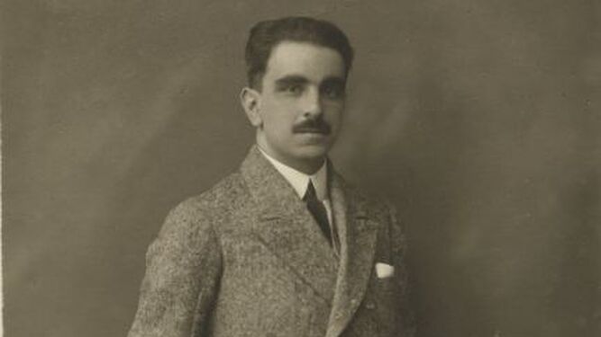 José Manuel Pabón, fotografiado hacia 1920.