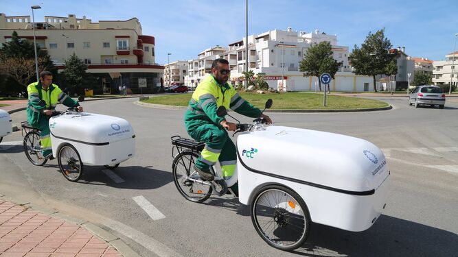 La localidad contará con 18 triciclos eléctricos de limpieza.