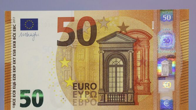 Estreno del nuevo billete de 50 euros