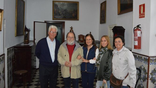 Hans Joseph Artz, Pepe Ángel González, Cristo Temblador, Juana Busatil y  Toñi del Castillo.