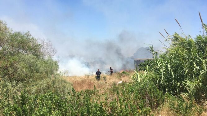 El pasado domingo se registró un incendio en la zona de Punta Candor.
