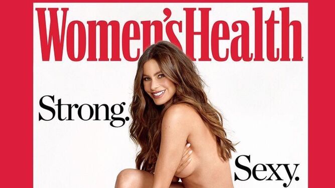 La actriz posa desnuda y sin retoques para 'Women's Health'.