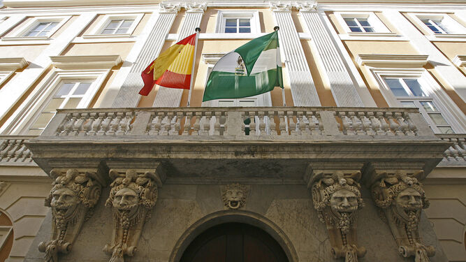 Sede de la Cámara de Comercio de Cádiz.