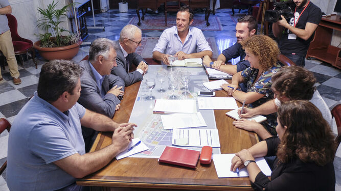 Una imagen de la reunión.