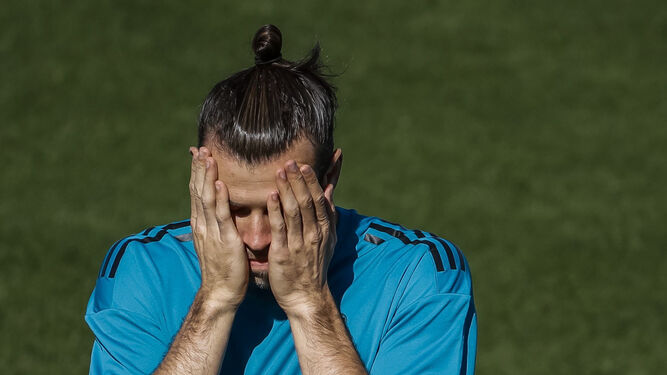 El centrocampista galés del Real Madrid Gareth  Bale