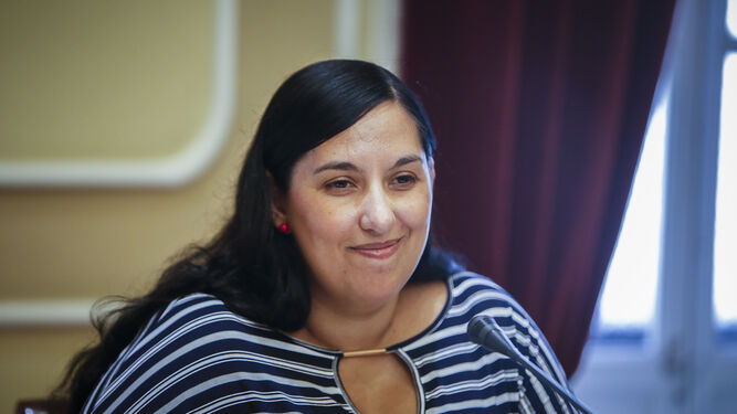 La concejal de Asuntos Sociales, Ana Fernández.