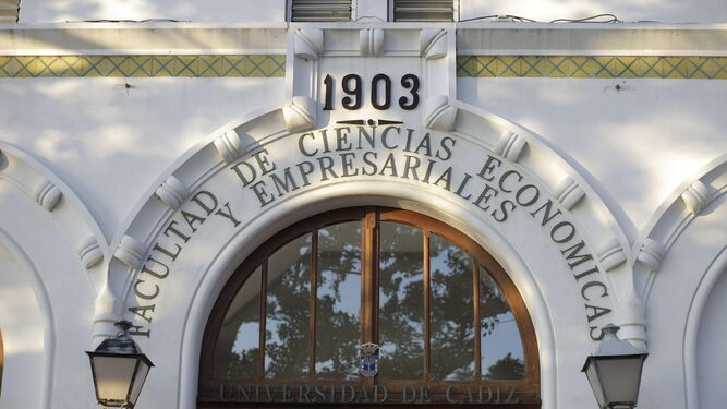 Facultad de Económicas y Empresariales de la Universidad de Cádiz.