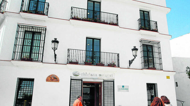 Edificio de la empresa municipal, ubicada en la Plaza de España.