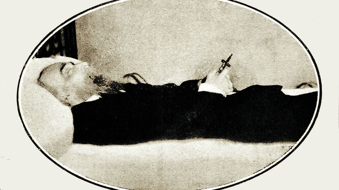El cadáver de Cayetano del Toro, en su domicilio de la calle Tomás de Istúriz.