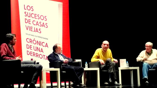 José González, Salustiano Gutiérrez y José Luis Gutiérrez.