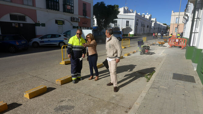 Obras de mejora en la calle Manuel Álvarez