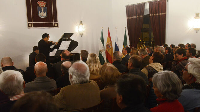 Concierto de fortepiano y violín en el Palacio de Araníbar.