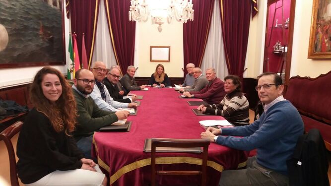 Una imagen del encuentro del Consejo Rector de la Bahía y Jerez, celebrado en Cádiz.