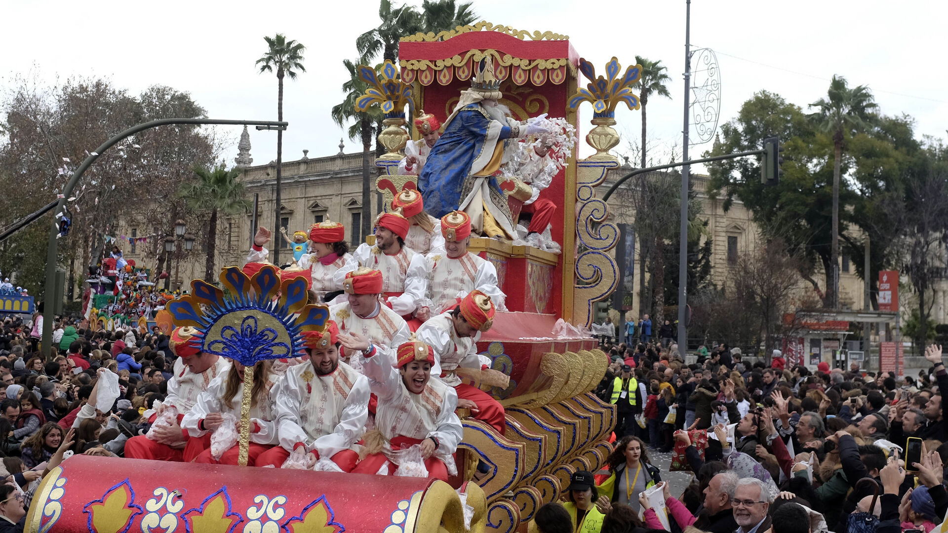As&iacute; son las nuevas carrozas de la Cabalgata de Reyes de Sevilla 2022