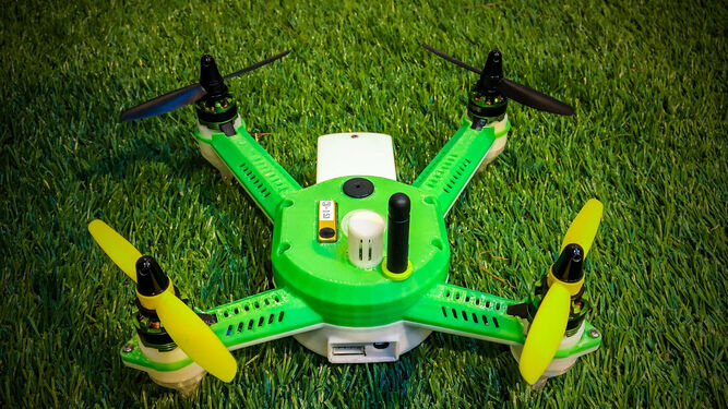 Uno de los drones que fabrica Weendee.