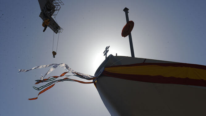 Imagen de archivo de uno de los barcos militares construidos recientemente en los astilleros de la Bahía de Cádiz.