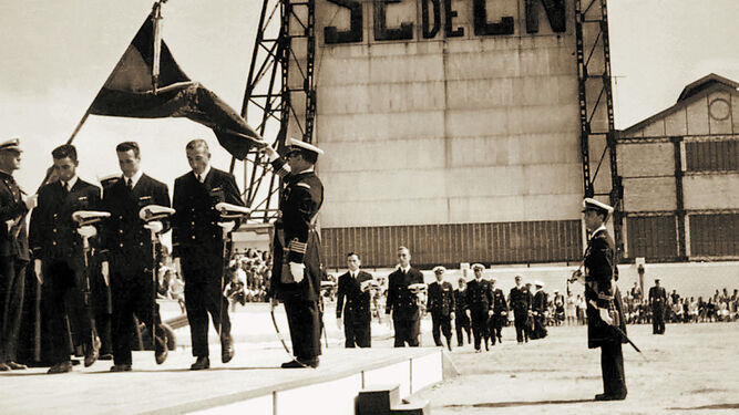 1943 hace 75 añosLa Escuela Naval deja San Fernando y se traslada a Marín