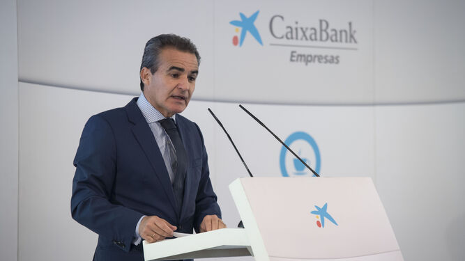 Rafael Herrador, director territorial de CaixaBank en Andalucía Occidental.