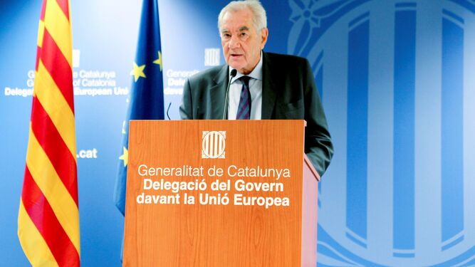 El conseller de Acción Exterior de la Generalitat de Cataluña, Ernest  Maragall.