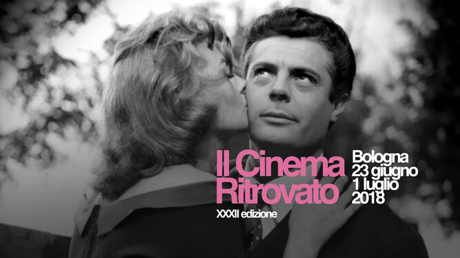 Cartel de la 32ª edición de Il Cinema Ritrovato, 2018.