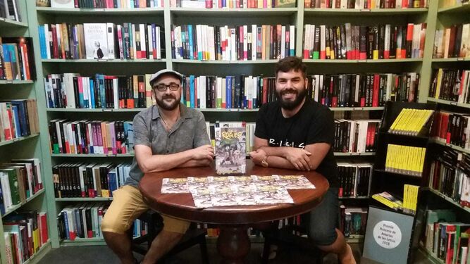 José Luis Vidal y El Flores firman cómics en Zorba