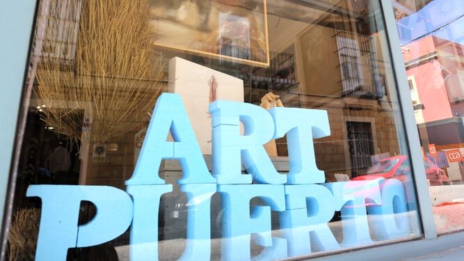 La tienda La Galería, una de las organizadoras de las jornadas 'Art Puerto'.