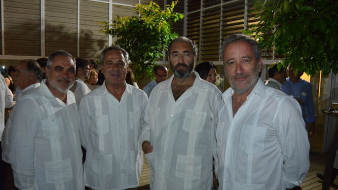 Salvador Celada,Juan Luis Álvarez Balboa, Antonio Hernández Rodicio y Carlos Alarcón.