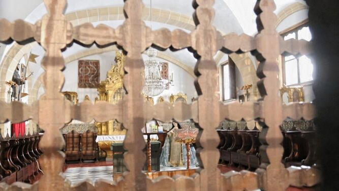 Una imagen del Coro Bajo de la iglesia, que habitualmente está cerrado y se podrá conocer en las visitas guiadas.