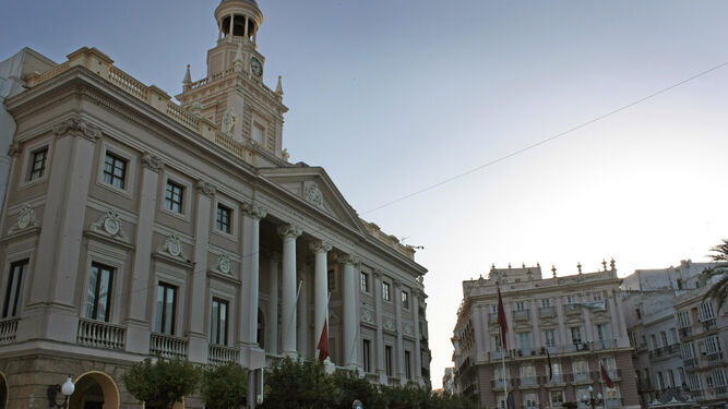El Ayuntamiento de Cádiz, en una imagen de archivo.