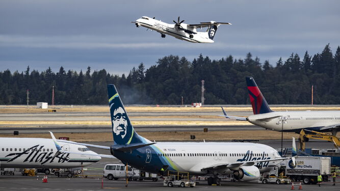 Imagen del aeropuerto de Seattle-Tacoma.