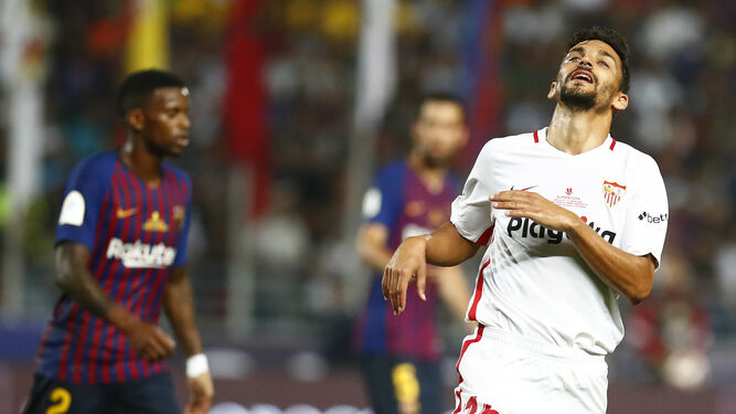 Las imágenes del Sevilla-Barcelona de la Supercopa