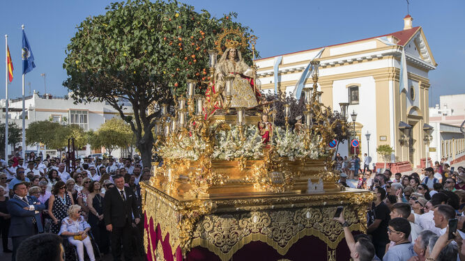 Las imágenes de la procesión de la Divina Pastora